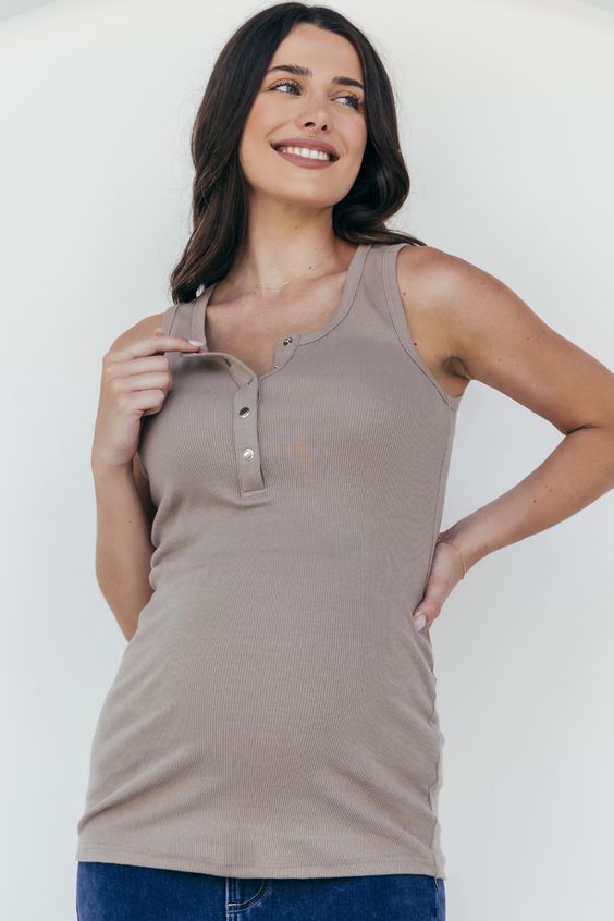 Nursing Tank Tops for Pregnancy Dresses